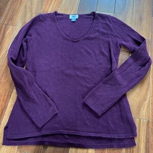 Old Navy eggplant colored sweater size small